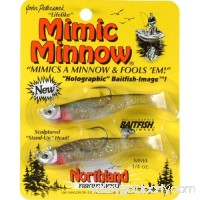 Northland Tackle 1/4 Oz. Mimic Minnow Shad Jig, Perch Multi-Colored   564772666